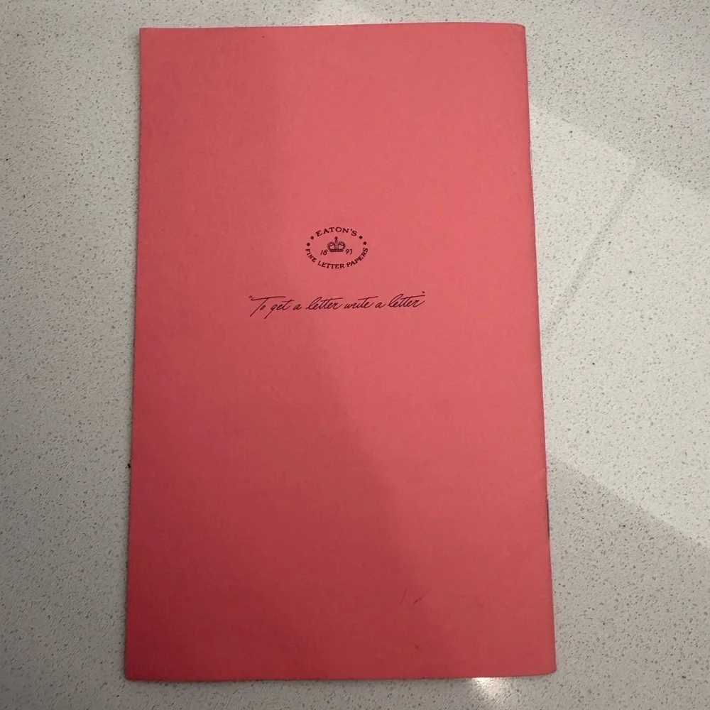 Vintage Collectible Booklet It's Fun to Write Letters Jane Eaton Pink 1973 - Picture 5 of 16